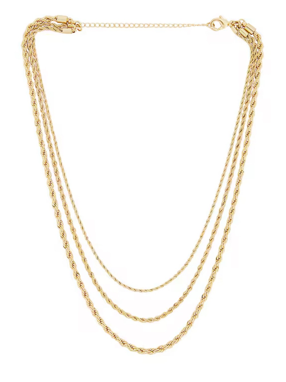 REVOLVE x Lovers&Friends Gold Triple Rope Layered Necklace